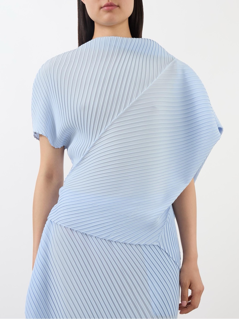 Issey Miyake soft fold pleated top